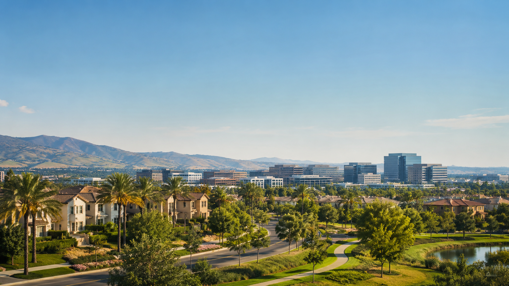 Irvine cityscape