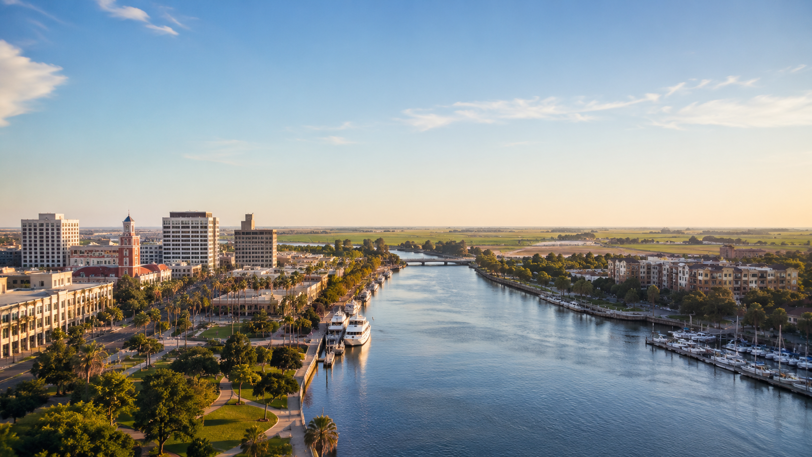 Stockton cityscape